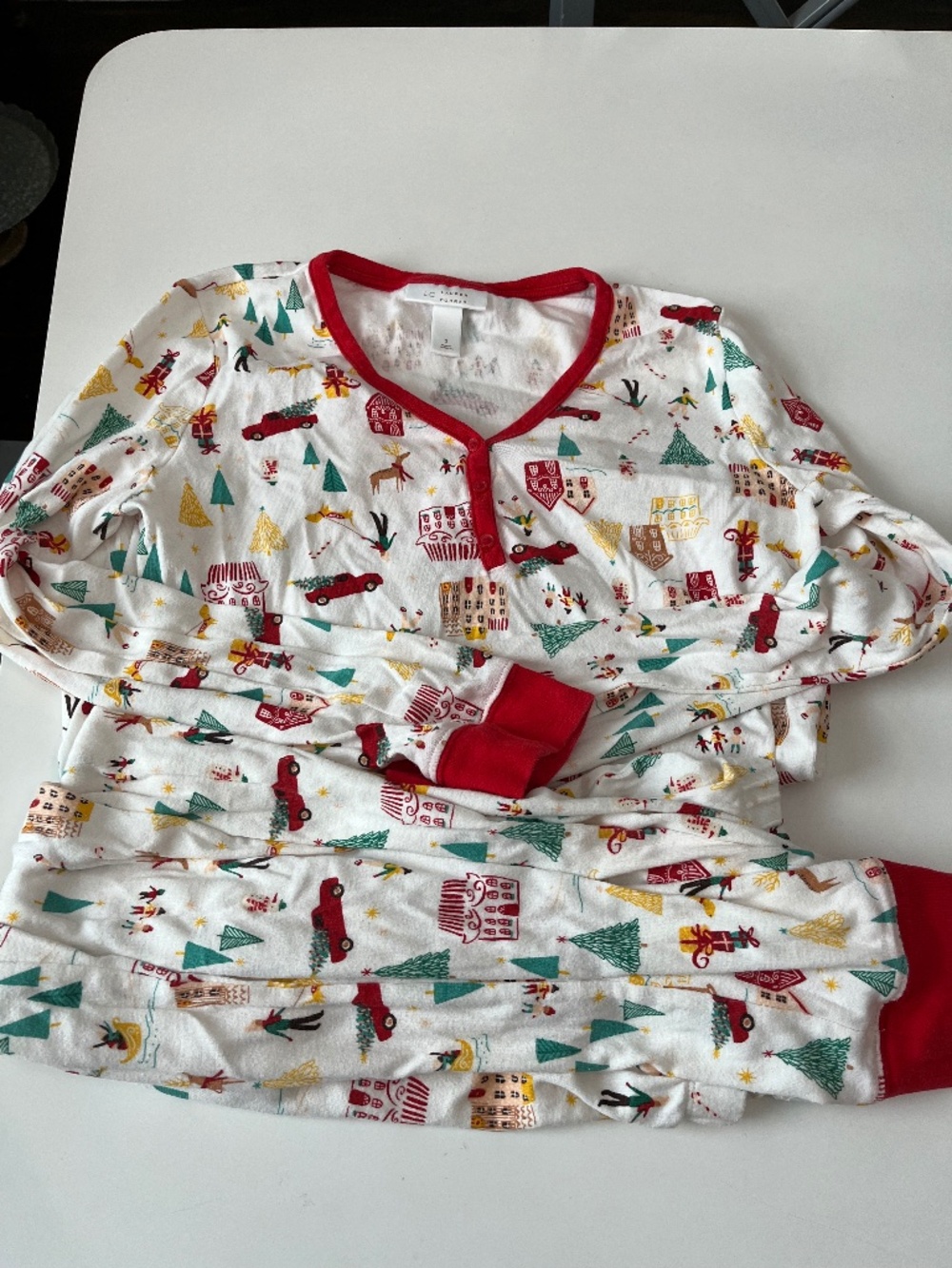 LC Lauren Conrad Holiday Pajamas set ! Size Small! Like New ! Limited Edition